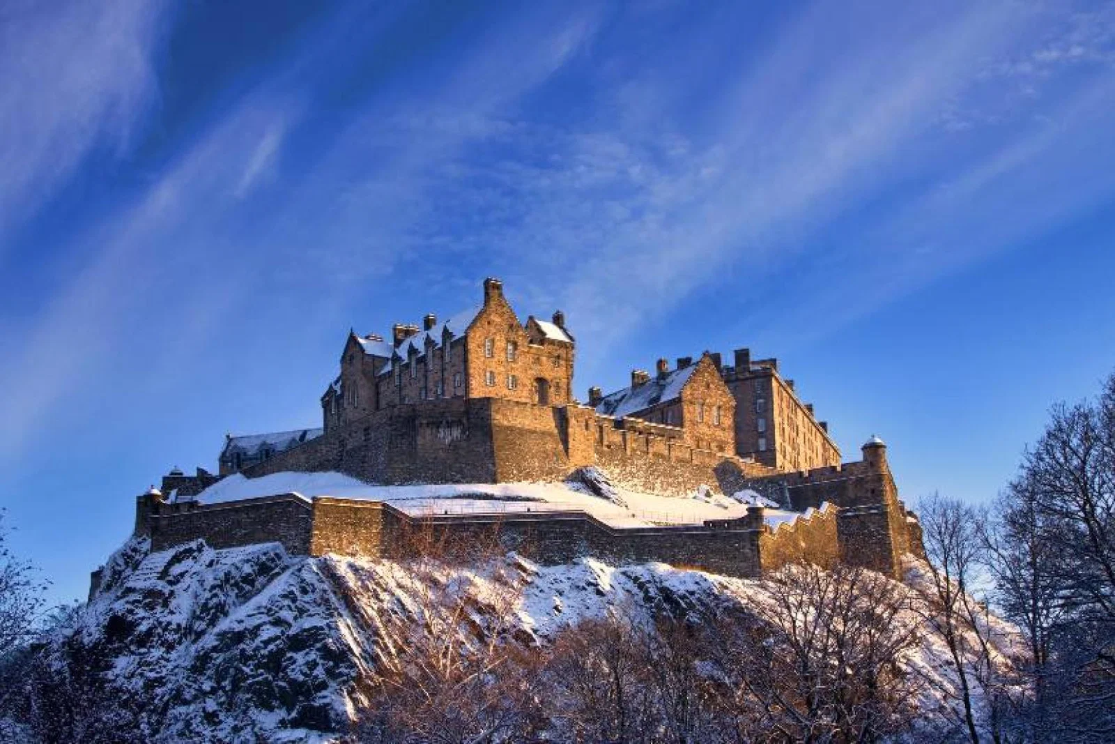 Wendy Wu's Christmas itinerary includes a visit to Edinburgh Castle