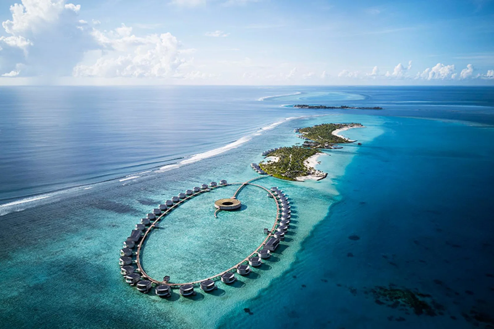The Kerry Hill-designed resort marks Ritz-Carlton's debut in the Maldives