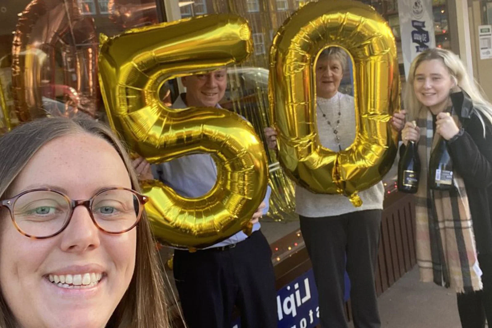 Liphook Travel staff celebrate their big day