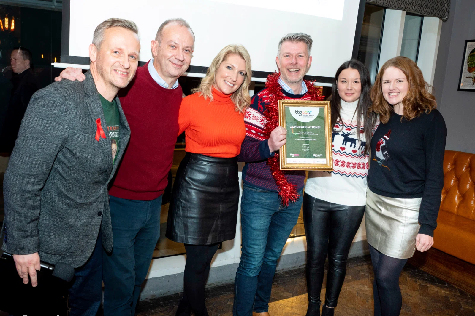 Stig Williams, head of international travel and partnerships at Avis Budget Group, was named as a Travel Pride Champion