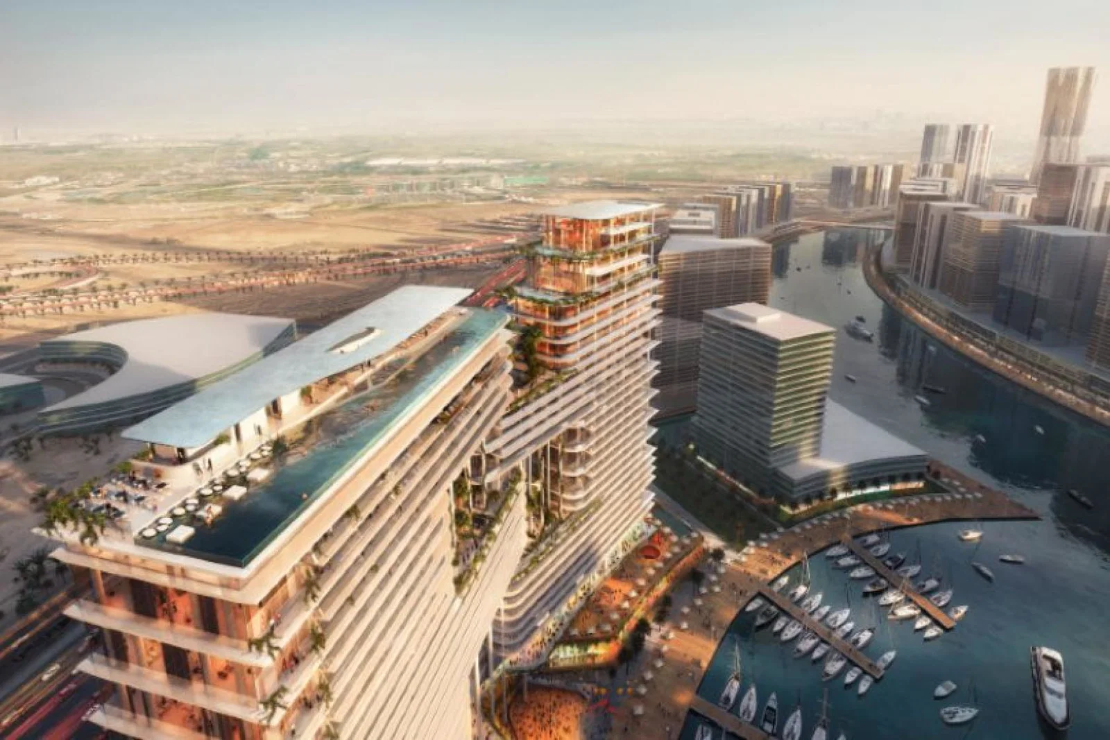 The Lana will be Dorchester Collection's first resort in the Middle East 