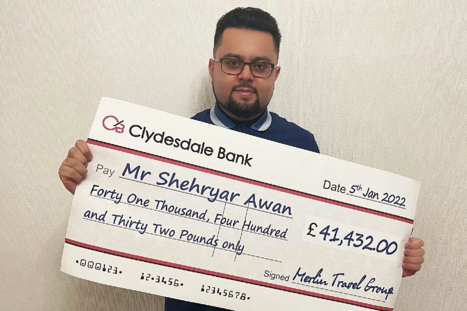 Shehryar Awan from Exquisite Escapes earned more than £41,000 in commission from December departures