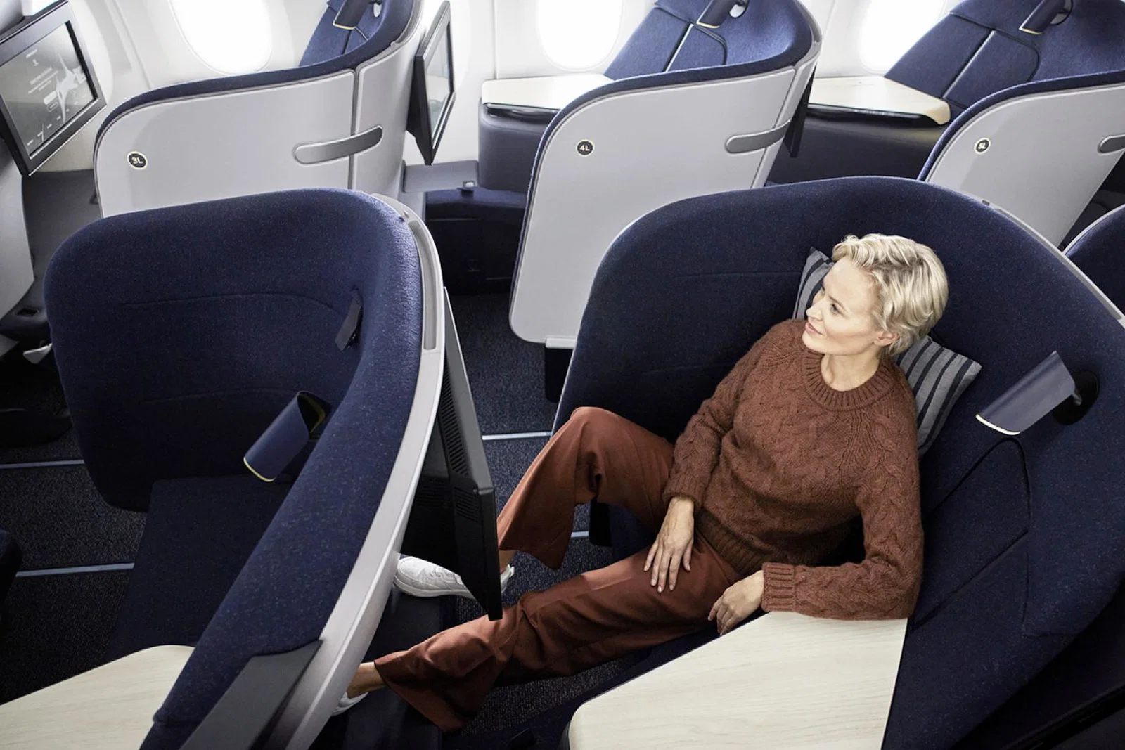 Finnair's new Business Class cabin