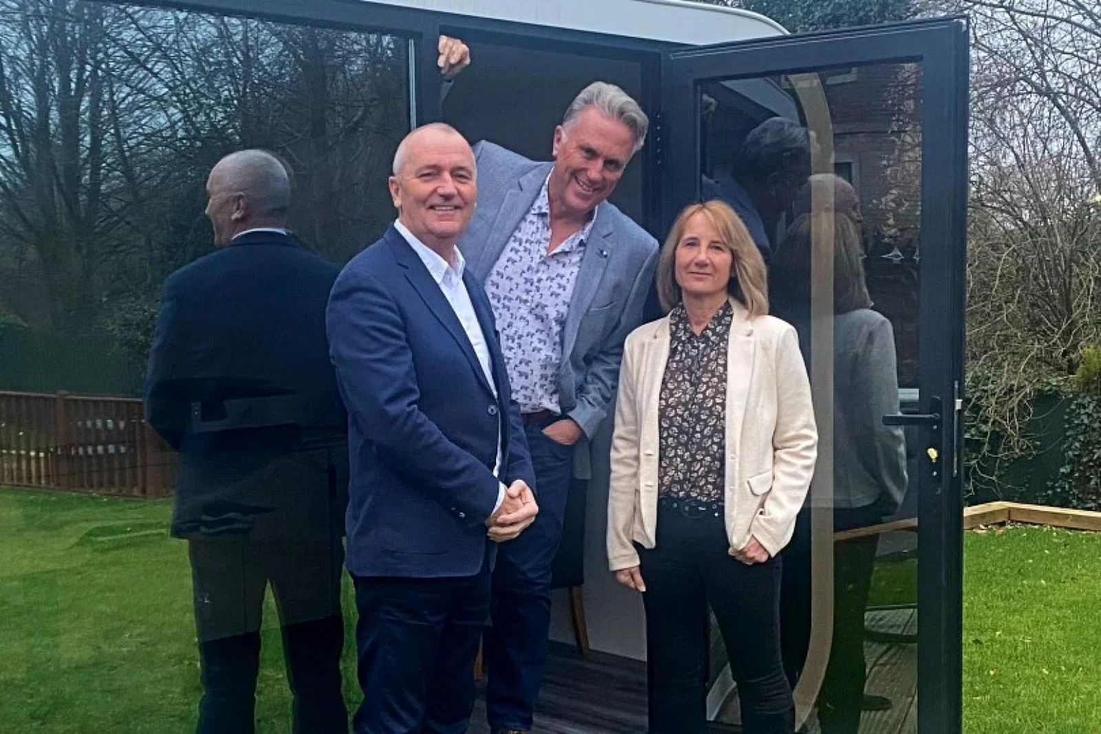 Travel Solutions Network: Garry Winterburn, Steve Endacott and Lindsey Winterburn