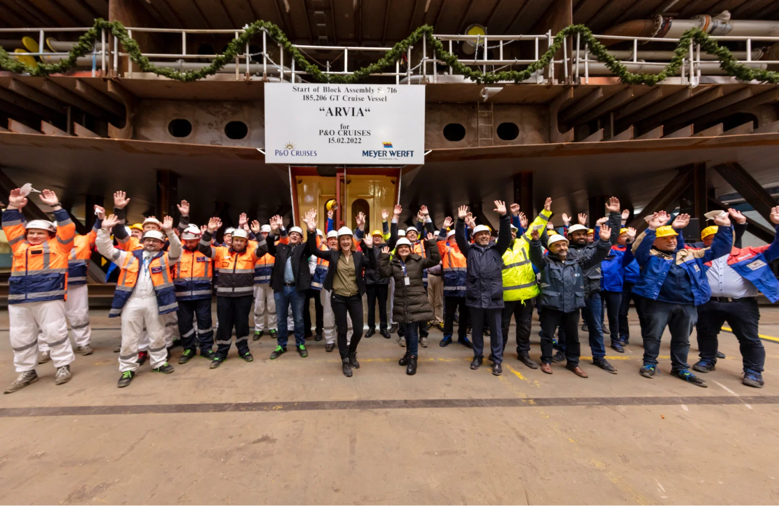 The line described its upcoming vessel, sister to Iona, as “Britain’s most environmentally-friendly cruise ship”