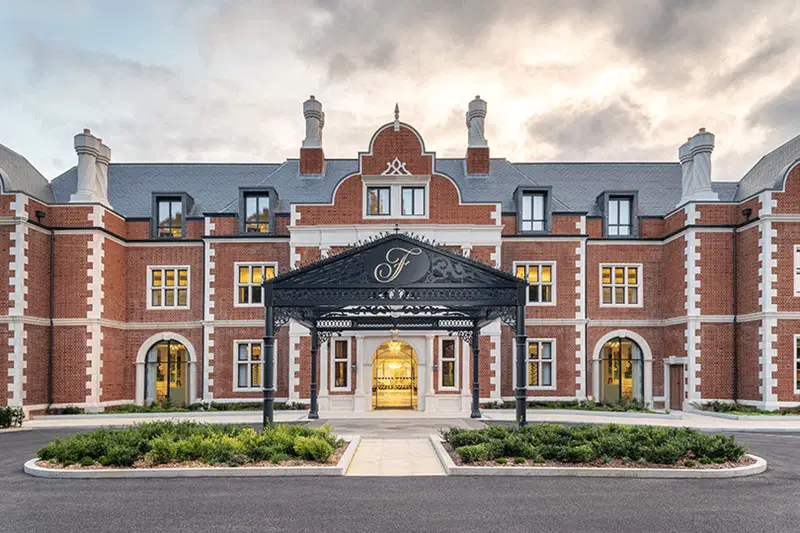 Grand entrance at the new Fairmont Windsor Park