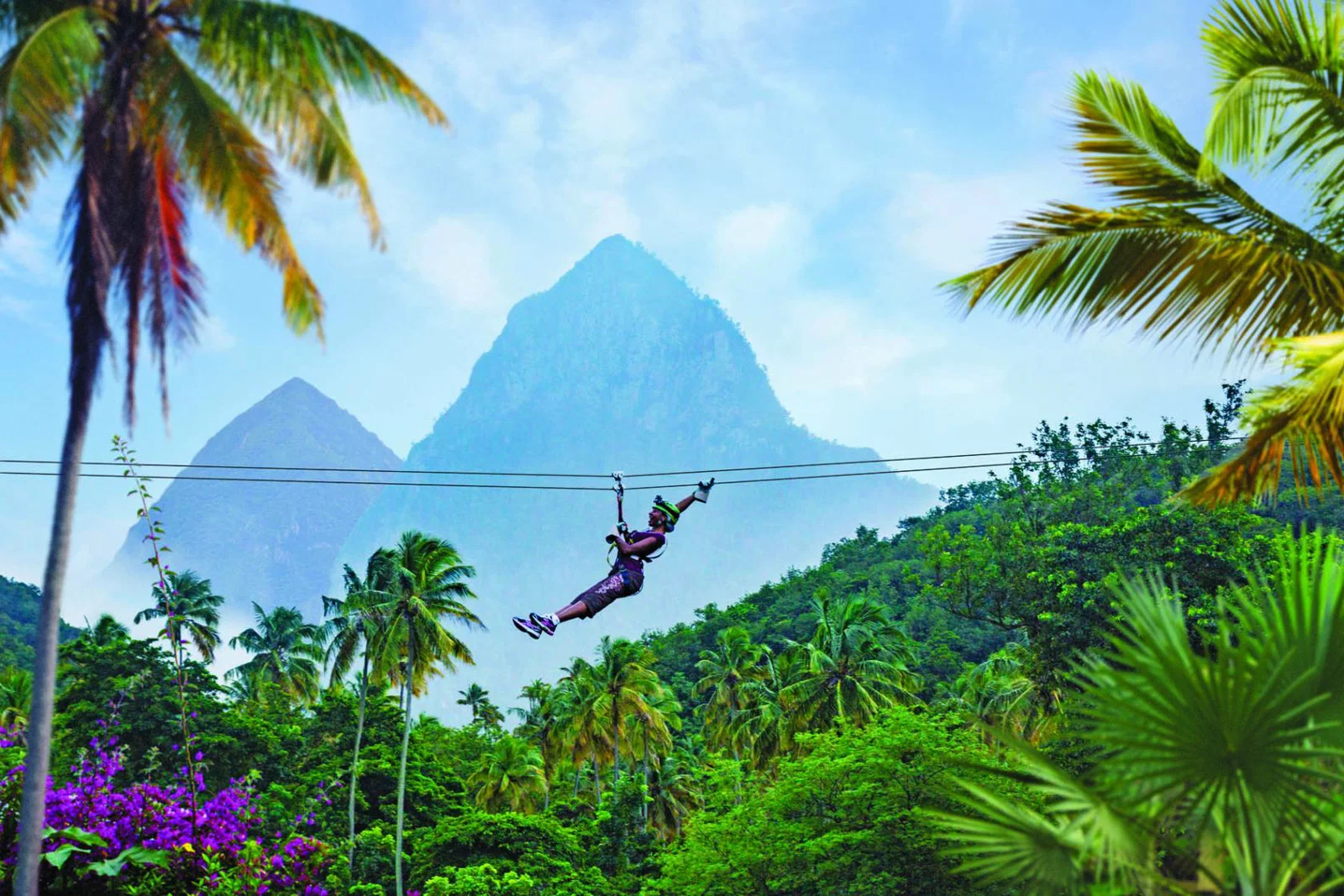 The UK market accounts for 30% of international tourist arrivals to Saint Lucia