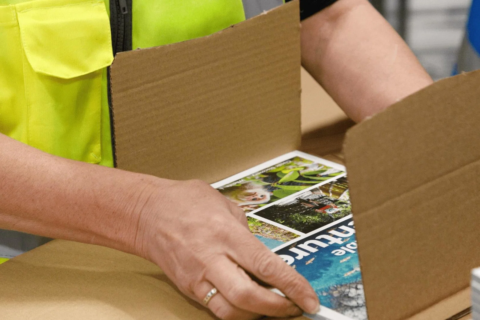 Introduction of the new cardboard packaging will potentially save approximately 25 tonnes of plastic wrap from landfill