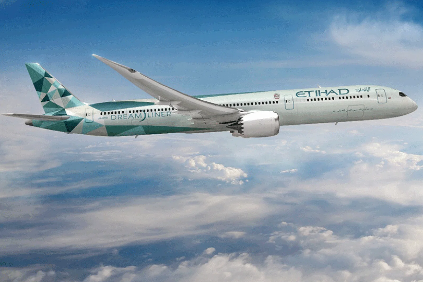 Etihad's use of the B787 is one of many steps being taken for greener flying