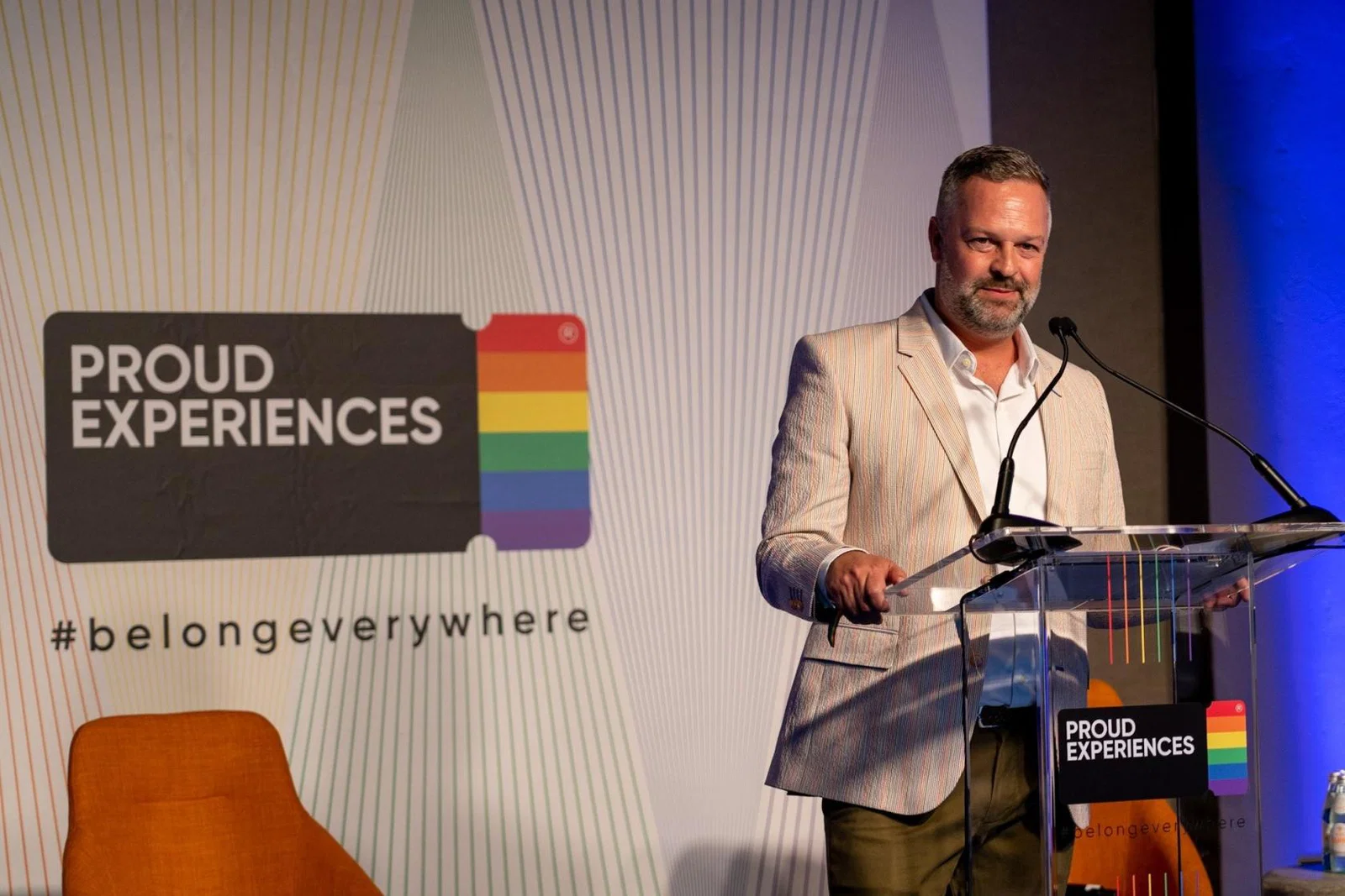 Event director Simon Mayle said Proud Experiences had created “a rainbow industry family”