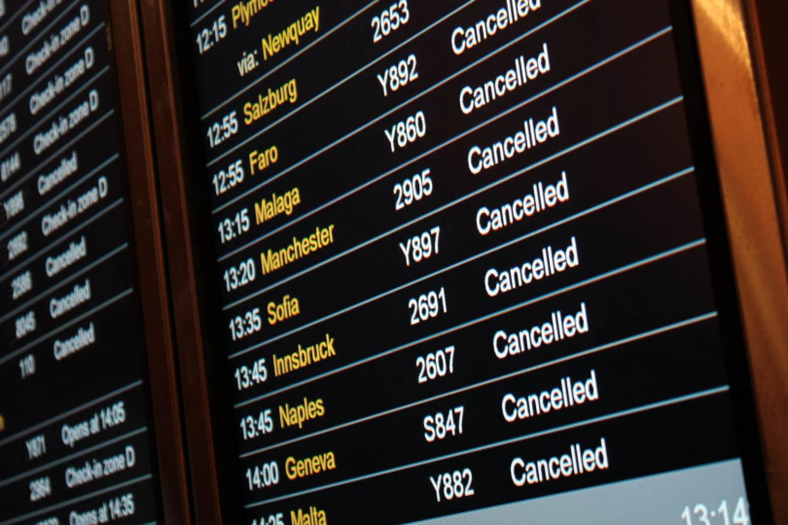 Airlines have been criticised for the way they have dealt with flight cancellations and delays