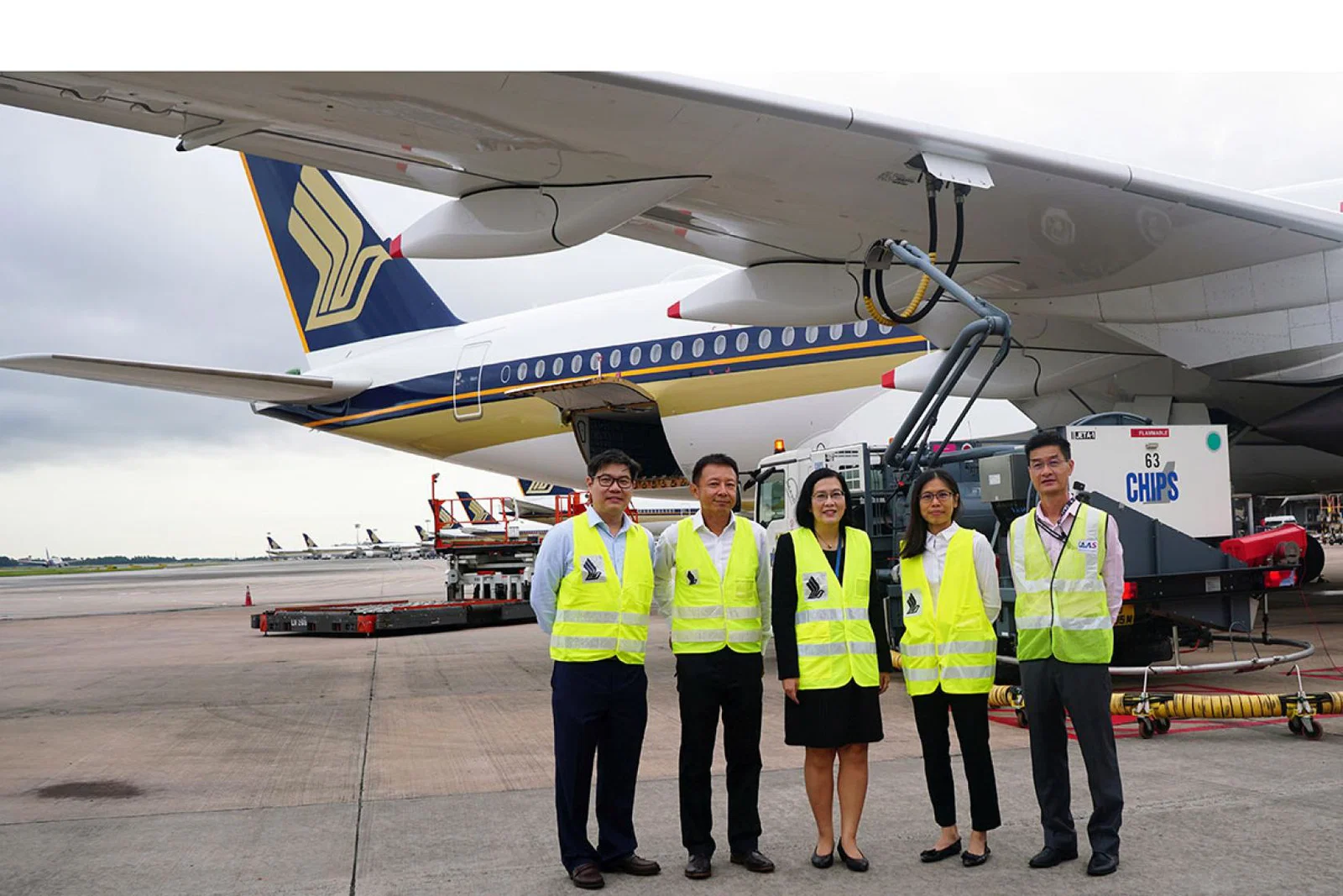 Singapore Airlines has begun using SAF