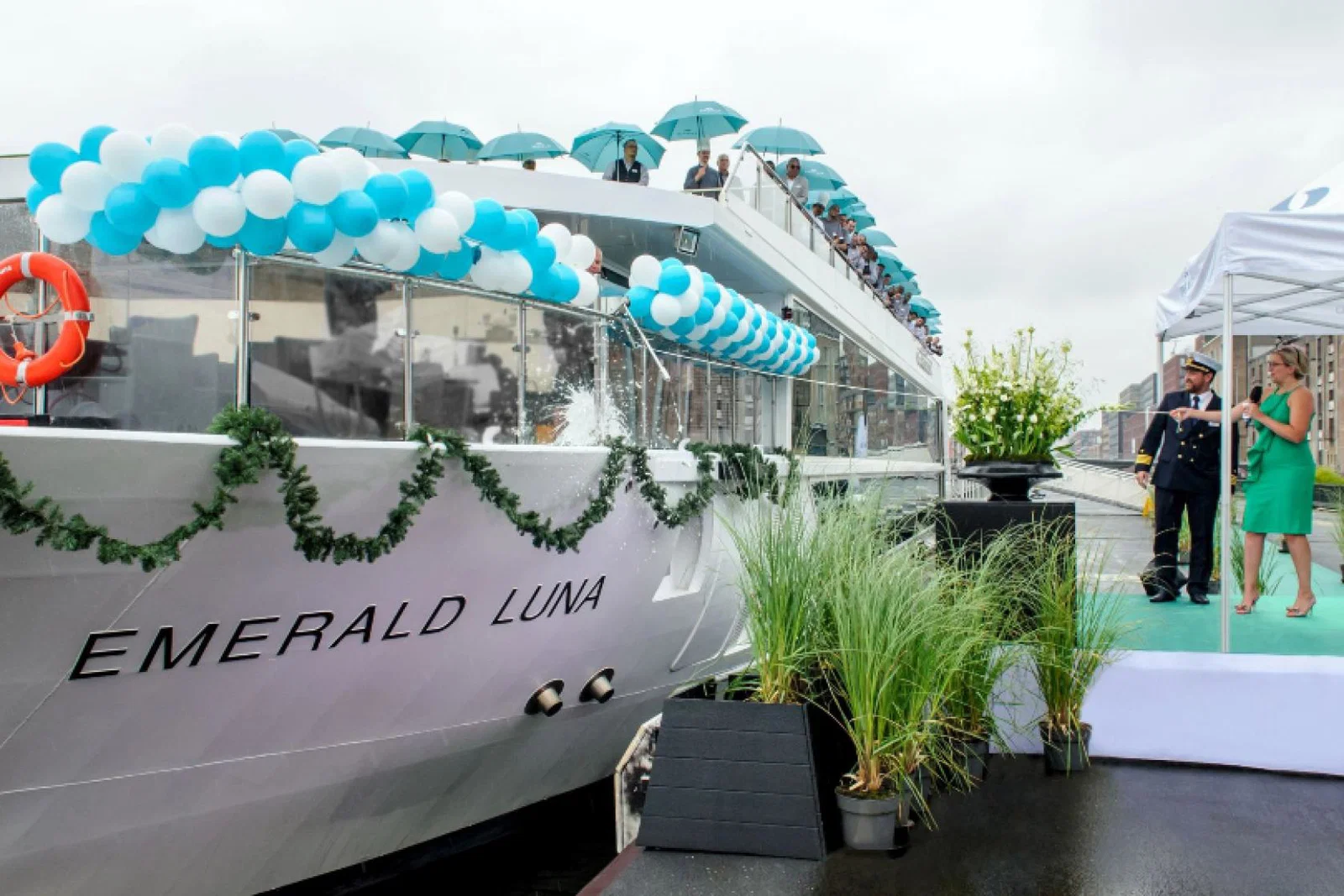 The ceremony took place on Thursday (21 July)