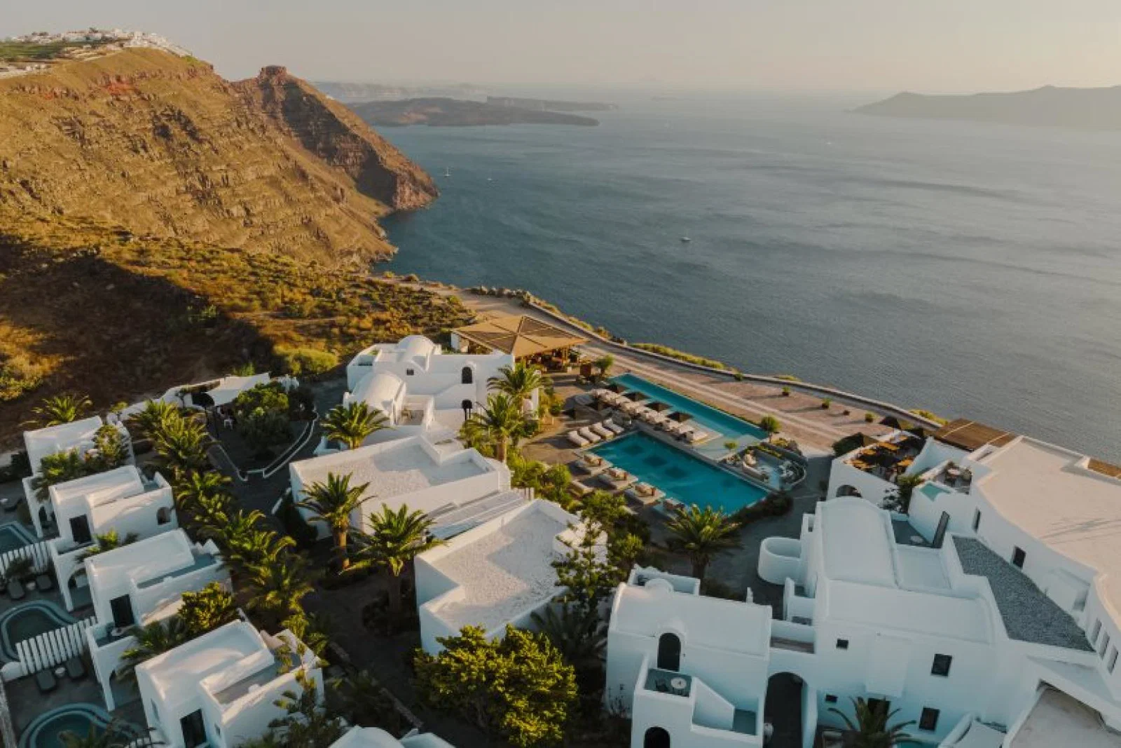 The Nobu Hotel Santorini is the 14th property in the Nobu Hospitality portfolio