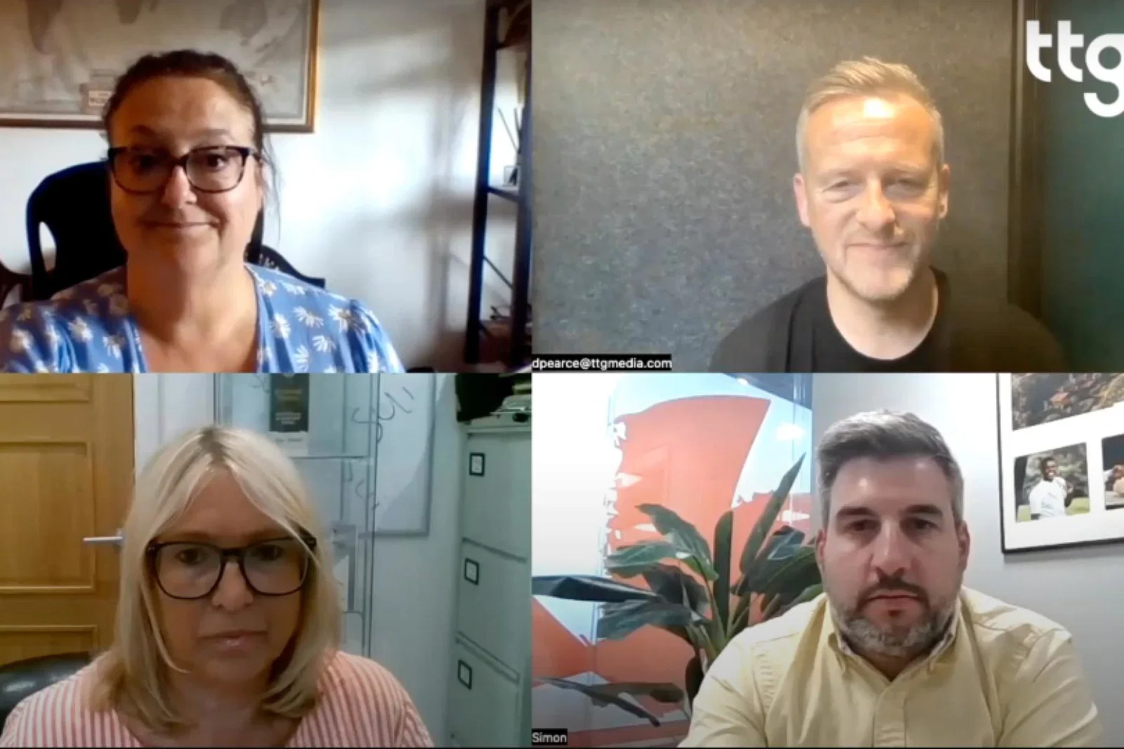 TTG chief executive Daniel Pearce was joined by Gold Medal managing director Simon Applebaum, Designer Travel managing director Amanda Matthews and ITT director of education Claire Steiner 