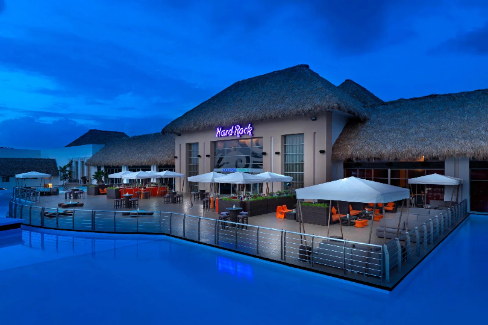 The cast stayed at the Hard Rock Hotel and Casino Punta Cana