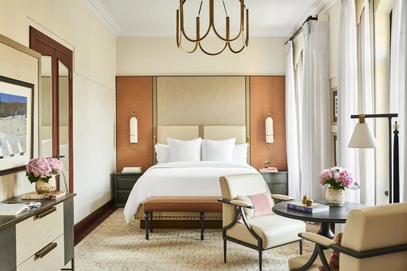 Rooms now feature interiors by design studio Goddard Littlefair
