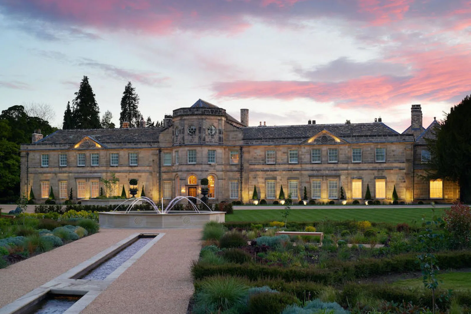 Grantley Hall is among the Pride of Britain Hotels on the green journey