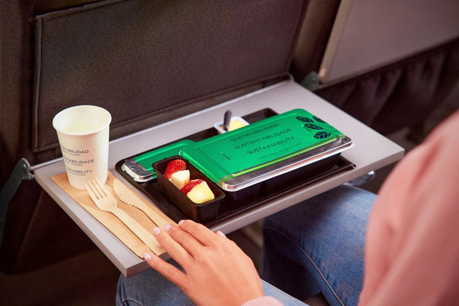 Latam is switching to more sustainable amenities on its flights