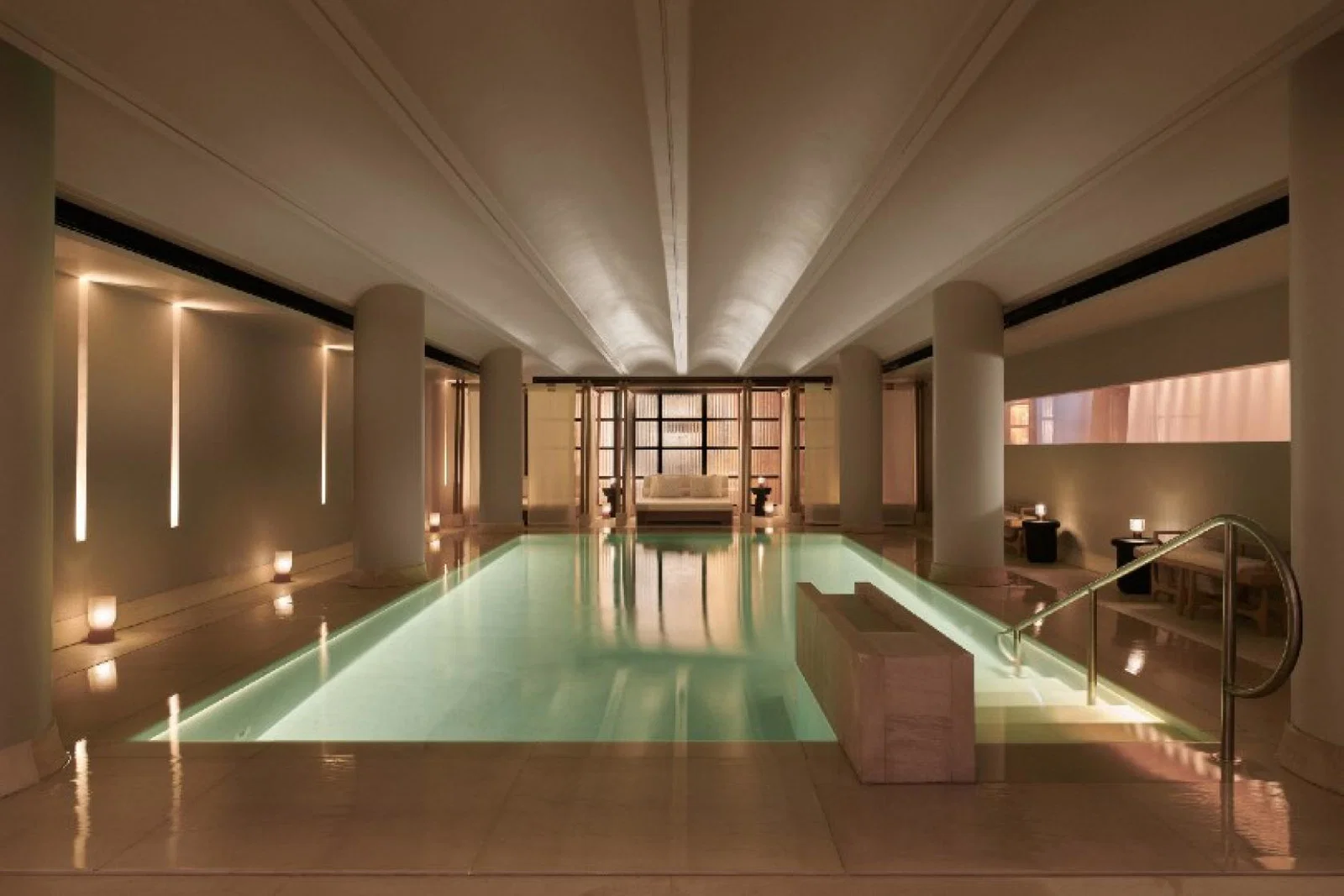 Claridge's Spa will be home to the hotel's first swimming pool