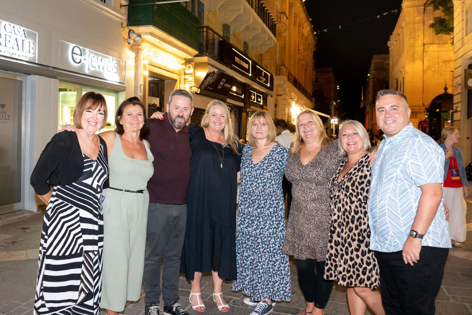 Some of the original Personal Travel Agents met newcomers at the Malta conference
