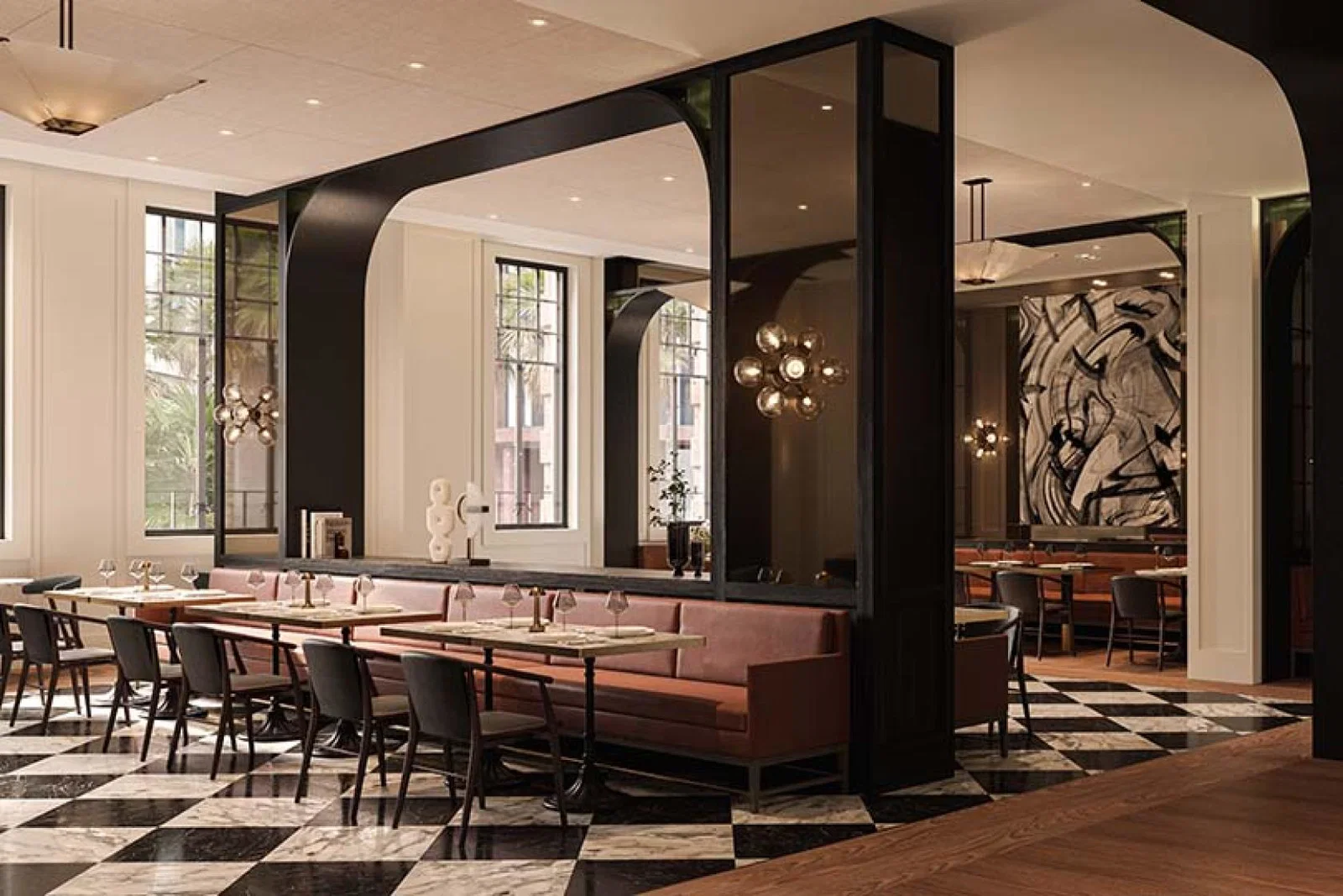  The Brasserie 1930 restaurant will be on the ground floor of the hotel. Credit: Timothy Kaye