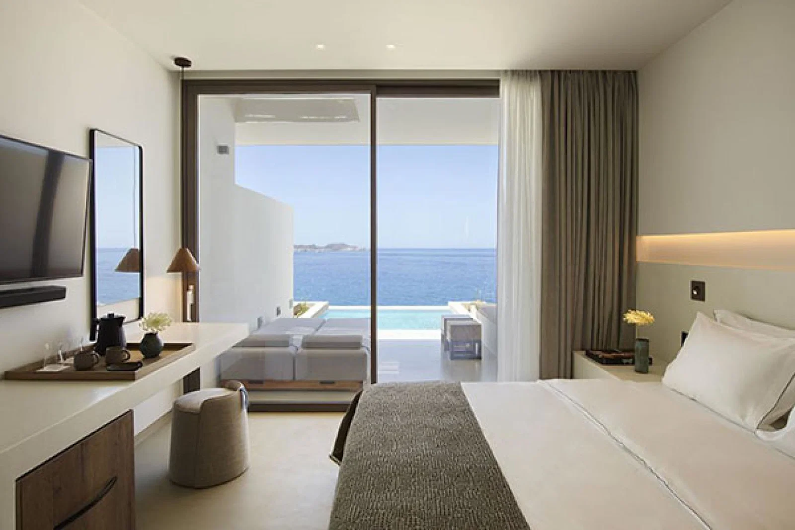 The 30-suite Domes White Coast Milos 
