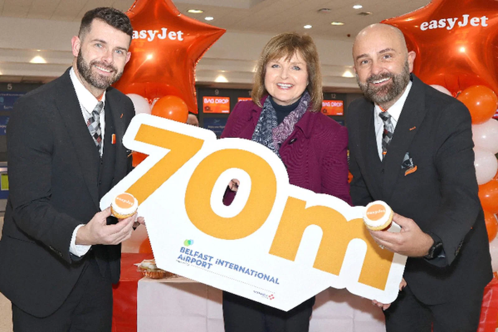 (From left) Glenn Gilmour, Ali Gayward and Jason Davis