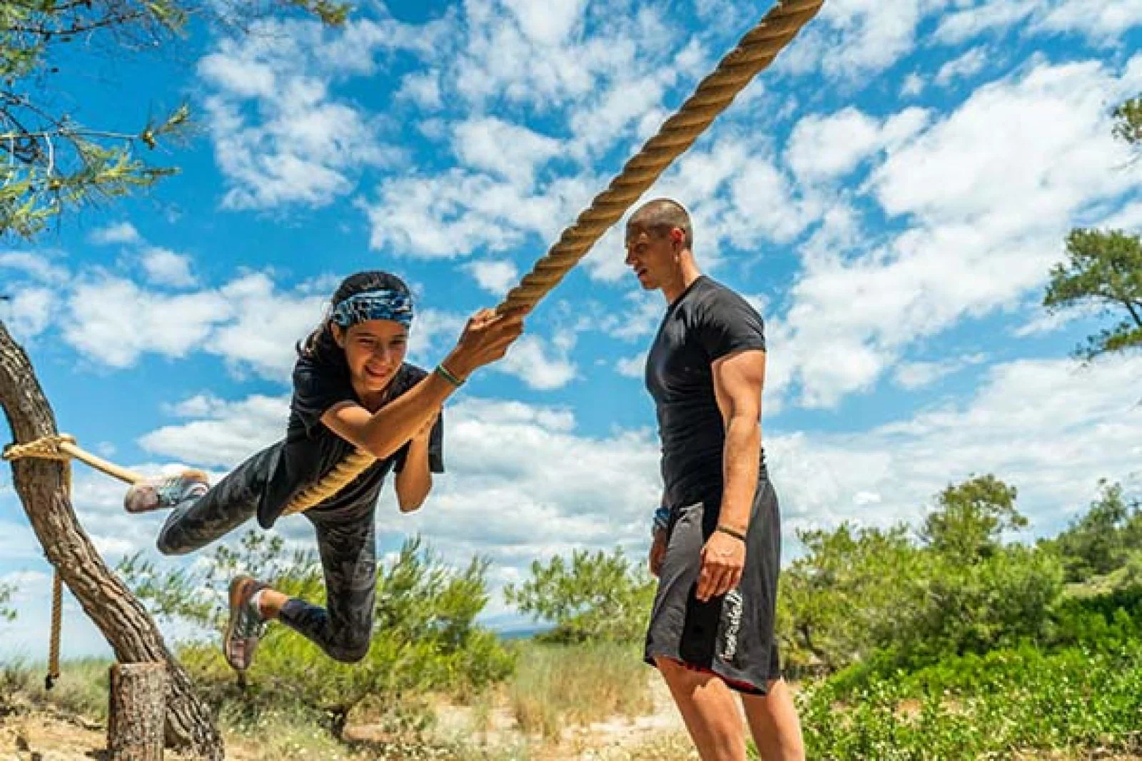 Bear Grylls has designed the Survival Academy specifically for Sani Resort