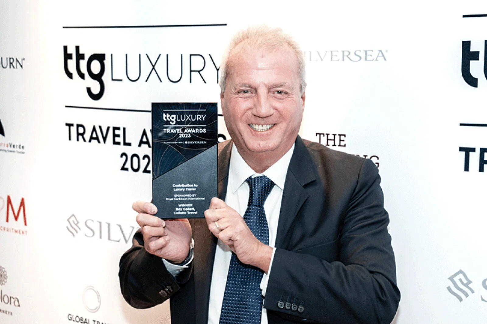 Roy Collett at the TTG Luxury Travel Awards