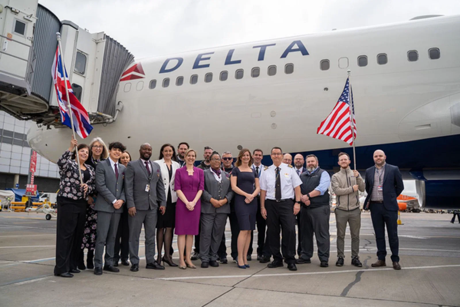 Delta Air Lines is back at Gatwick
