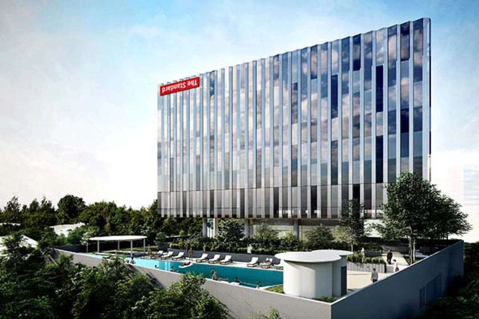 A rendering of The Standard, Singapore, due to open in 2024