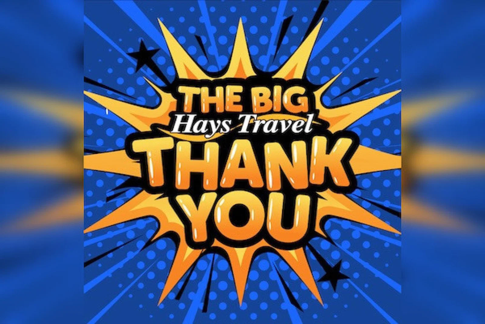 Big hays travel thank you, sept 23