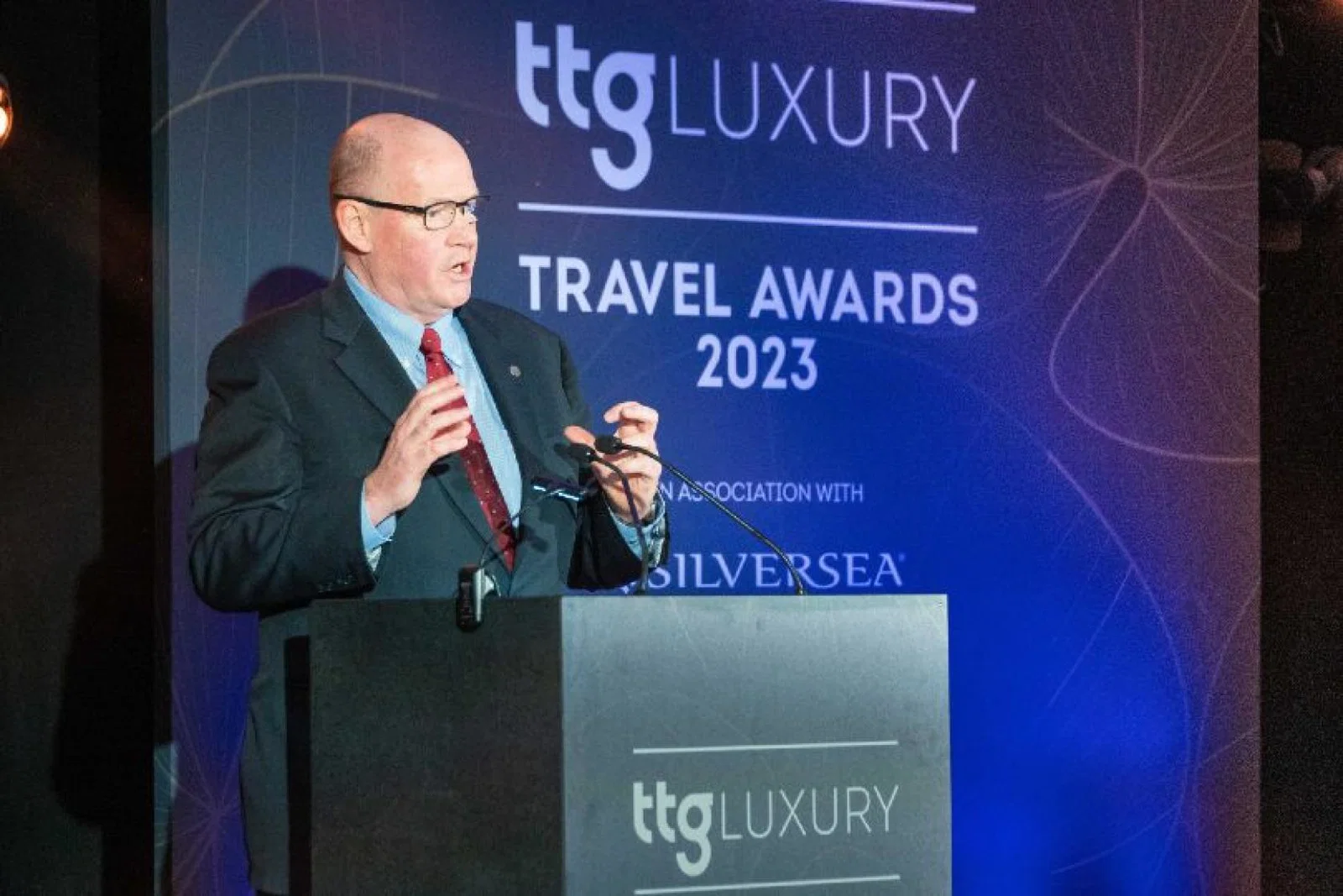 Peter Shanks Silversea TTG luxury Awards