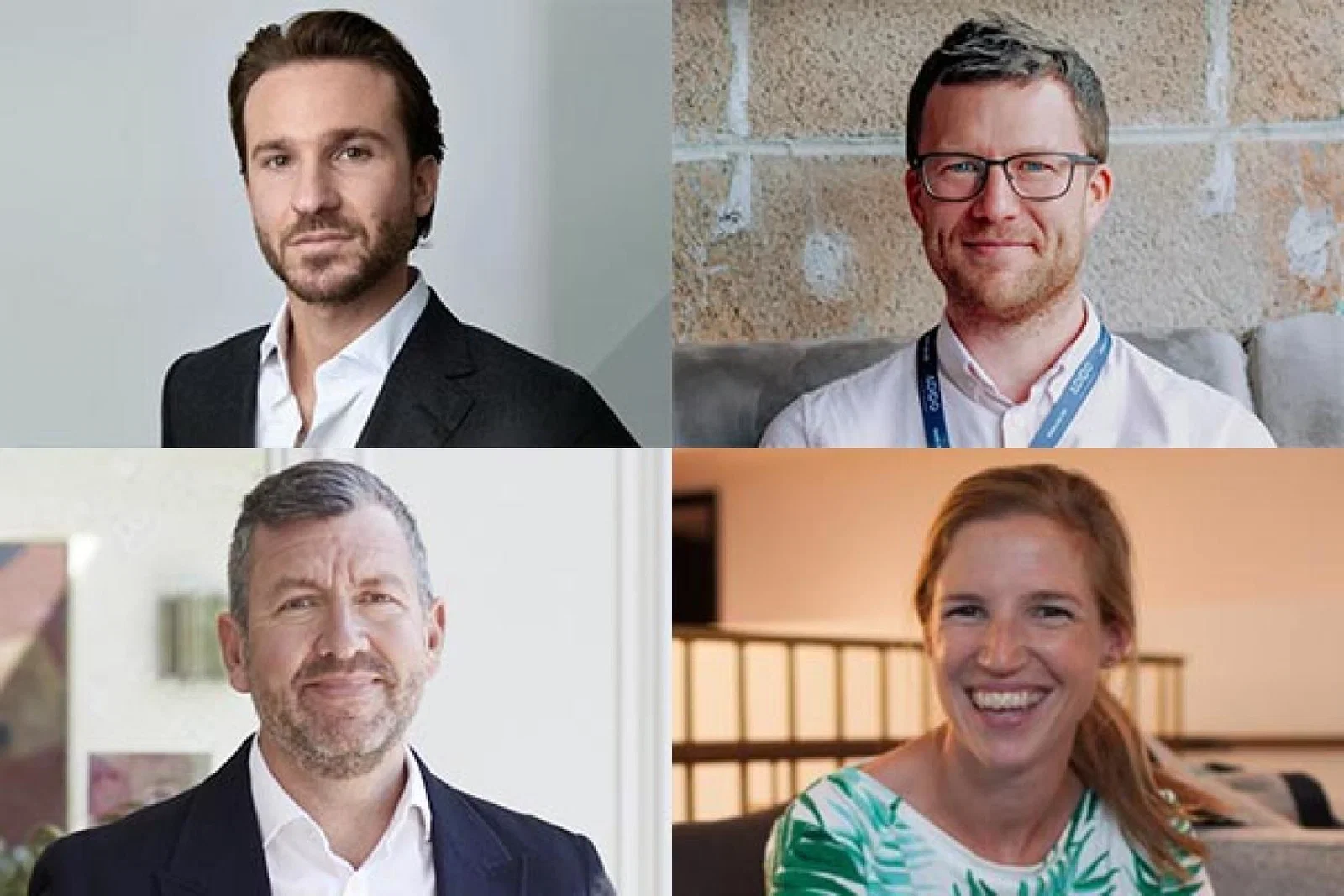 Guests will hear from (L-R clockwise) Tom Ripert, Rolzo; Andy Headington, Adido; Holly Tupen, responsible travel expert; and Stas Anastasiades, Kinsfolk & Co.  