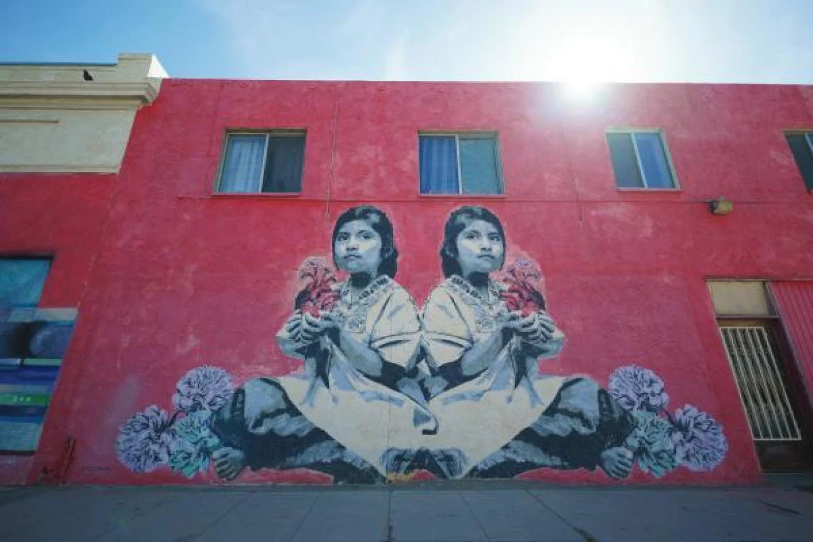 It’s hard to miss the Coachella Walls, outlining the people that helped build the community