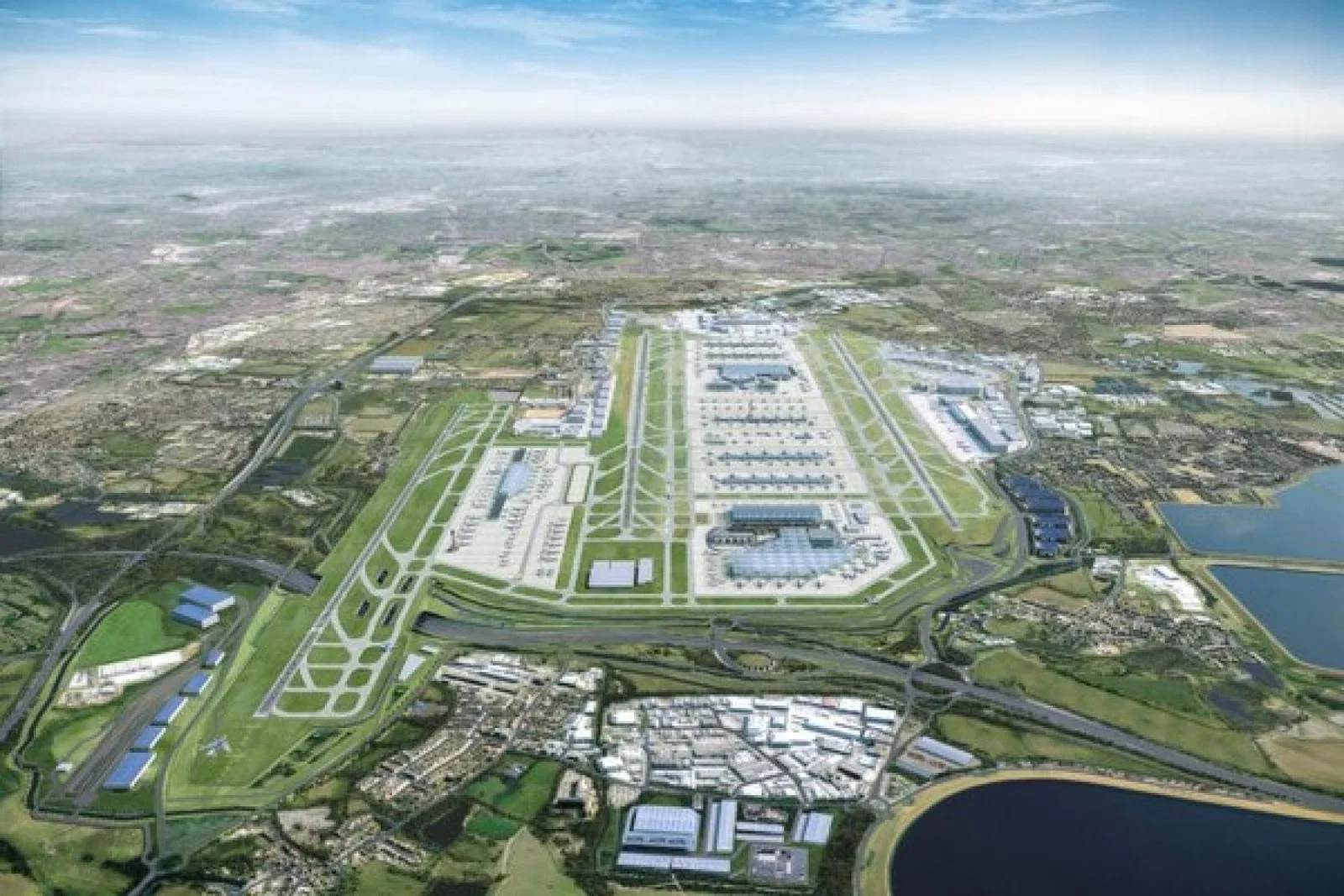Heathrow, airport, London