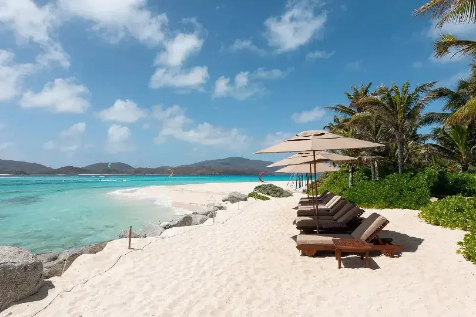 Necker Island main beach