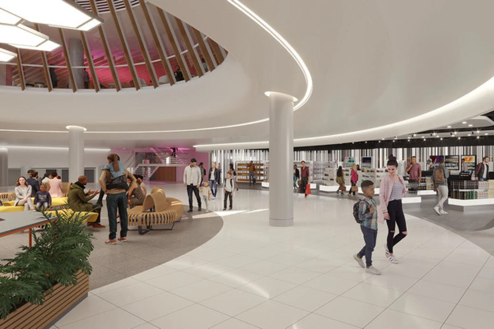 Manchester airport Terminal 3 rendering