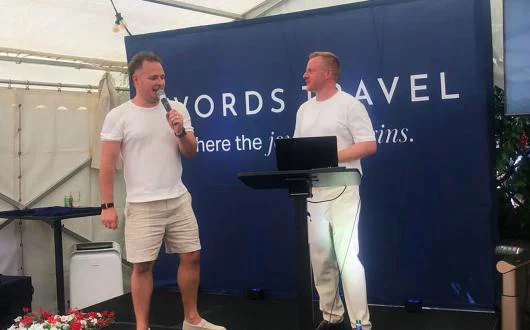 Stuart and Mark Swords pictured at Swords Travel's 10th anniversary celebration