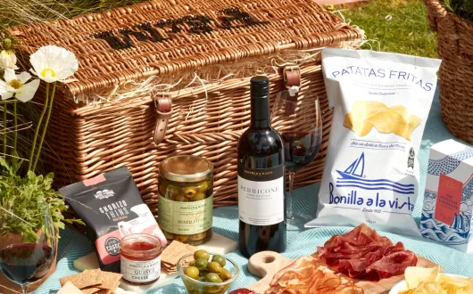 The Fortnum & Mason Mediterranean Food & Wine Hamper