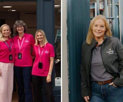 New Celestyal Travel staff with the brand's managing director Janet Parton 