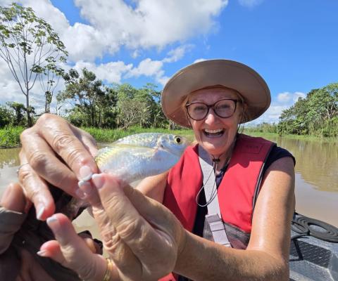 Gill Williams in the Amazon with Uniworld
