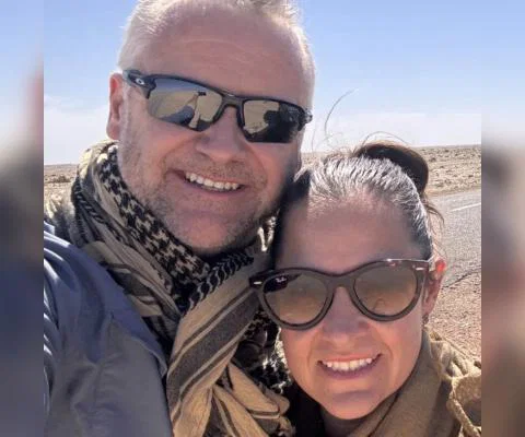 Emma and James are driving to Dakar