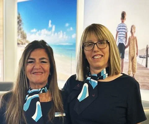 Tui agents Debbie Palmer and Julie Anderson have been friends for more than 40 years