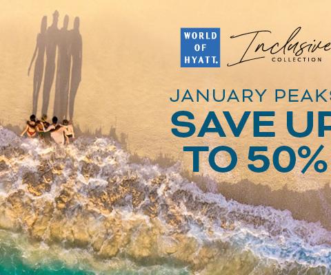Hyatt Inclusive Collection Peak Sales - Save up to 50%