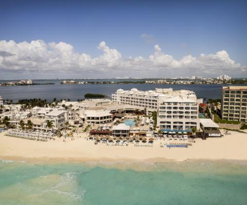 Aerial Sunscape Cancun