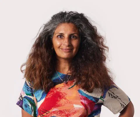 Woman smiling 
