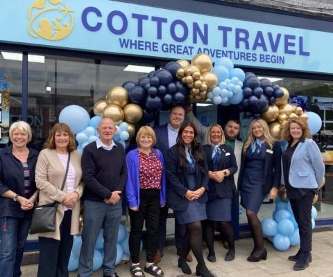 Cotton Travel's storefront