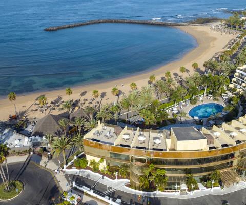 Aerial photo of Sir Anthony on Spring Hotels' Mare Nostrum Resort in South Tenerife